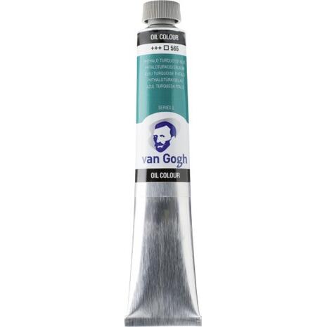 Χρώμα λαδιού Talens Van Gogh 60ml No565 Phthalo Turquoise Blue (series 2)